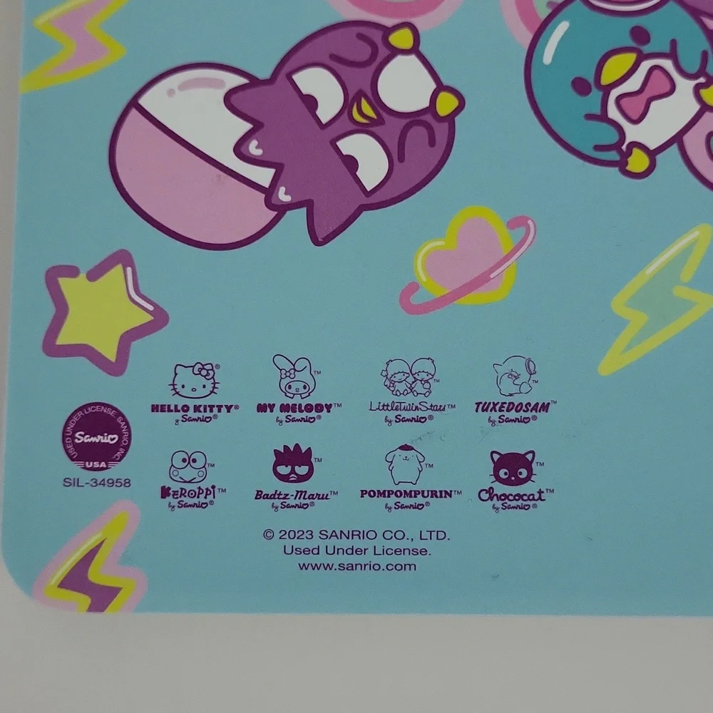 Sanrio Hello Kitty, My Melody, Tuxedo Sam, Chococat Spiral Tab Notebook